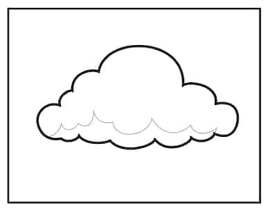 Easy How To Draw Clouds Tutorial Art Projects For Kids