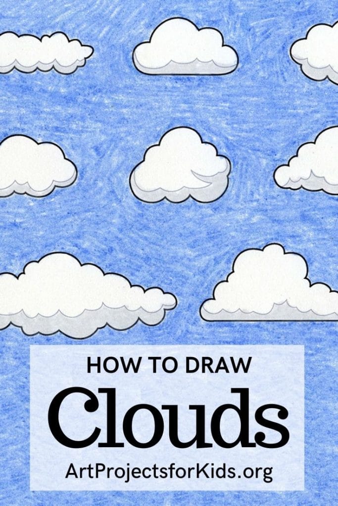How to Draw Clouds Art Projects for Kids