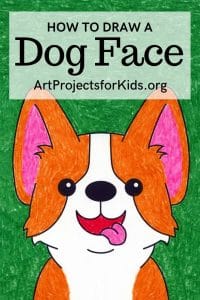 How to Draw a Dog's Face - An Easy & Fun Step by Step Guide · Art ...