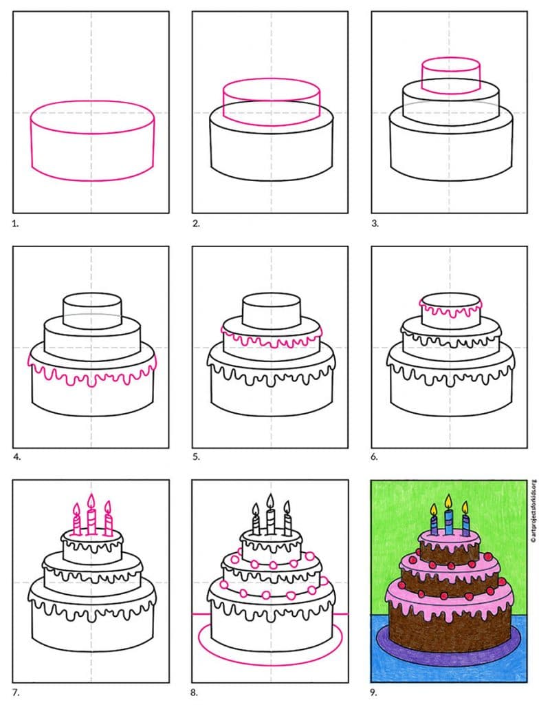 easy-how-to-draw-birthday-cake-tutorial-art-projects-for-kids