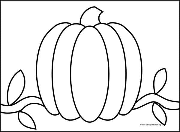 pumpkin coloring page