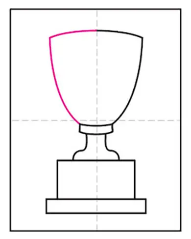 How to Draw a Trophy Cup Easy