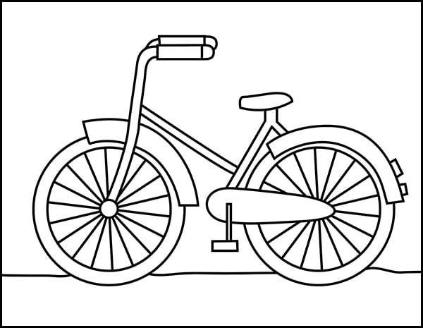 Man Riding Bike Sketch Stock Vector Colourbox | islamiyyat.com