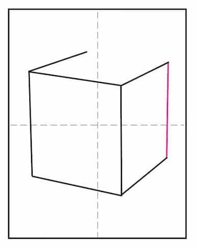 How to Draw a Cube Art Projects for Kids