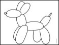 Easy How to Draw a Balloon Dog Tutorial and Balloon Dog Tutorial