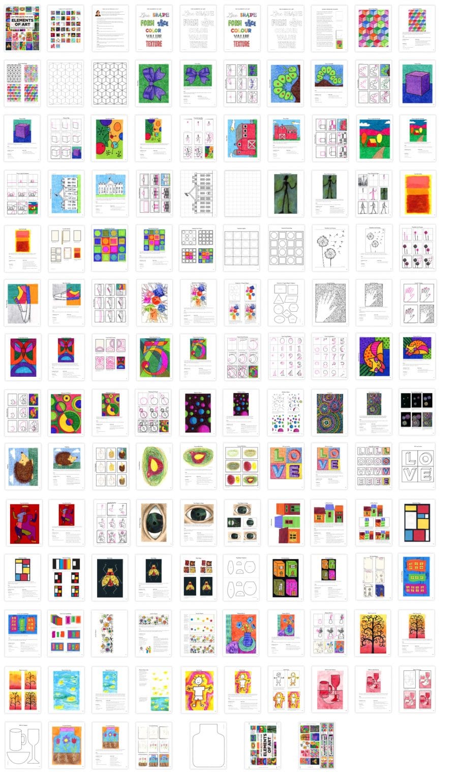 Elements of Art Pagination · Art Projects for Kids