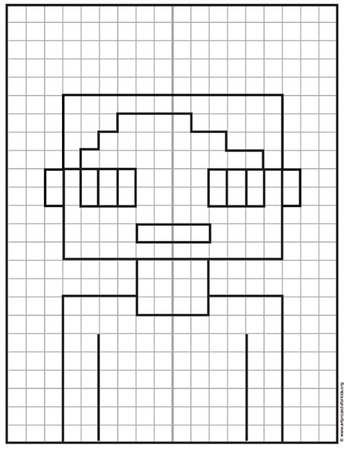 Minecraft Coloring Page