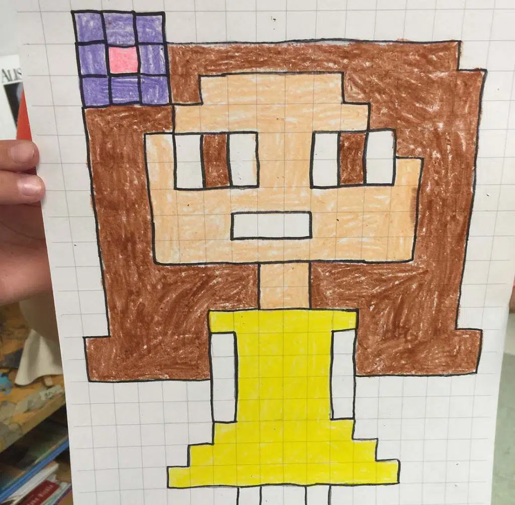Paused draw your minecraft character by Tristandraws | Fiverr