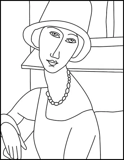30 Famous Artist Coloring Pages - Printable – Projects with Kids