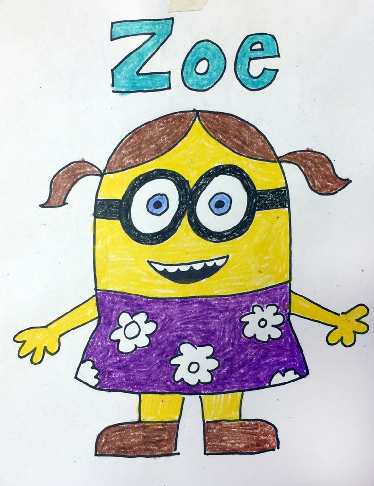 Minion by Zoe — Activity Craft Holidays, Kids, Tips