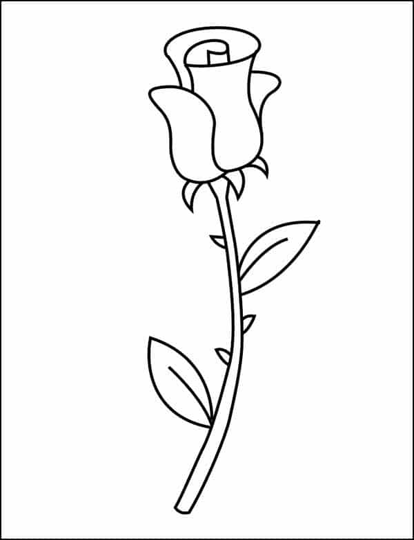 coloring pages of crosses and roses