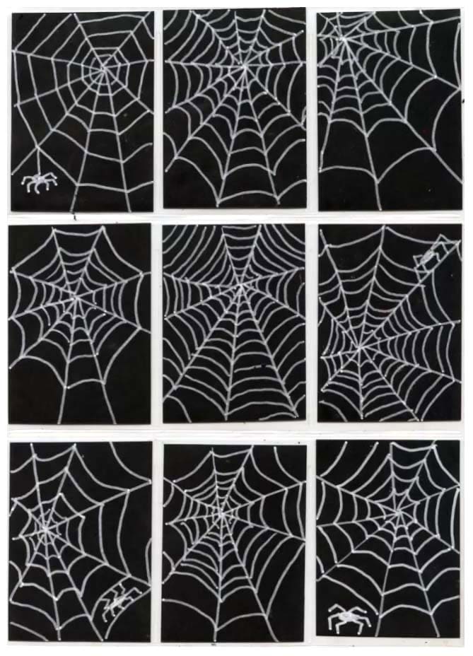 How to Draw a Spider web — Activity Craft Holidays, Kids, Tips
