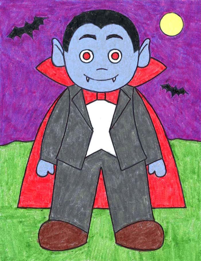 vampire cartoon for kids