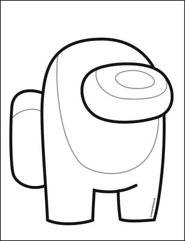 9600 Get Coloring Pages Among Us  Free