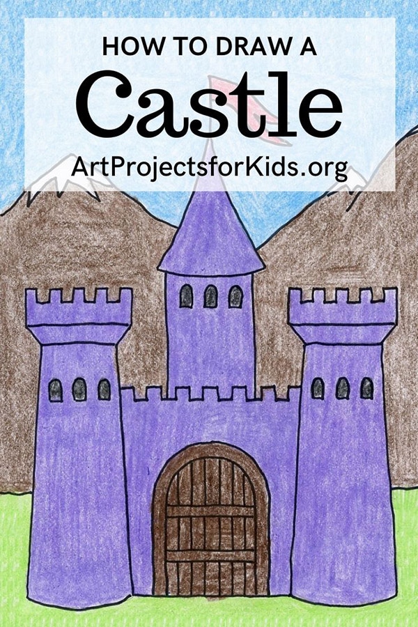 castle tower drawing