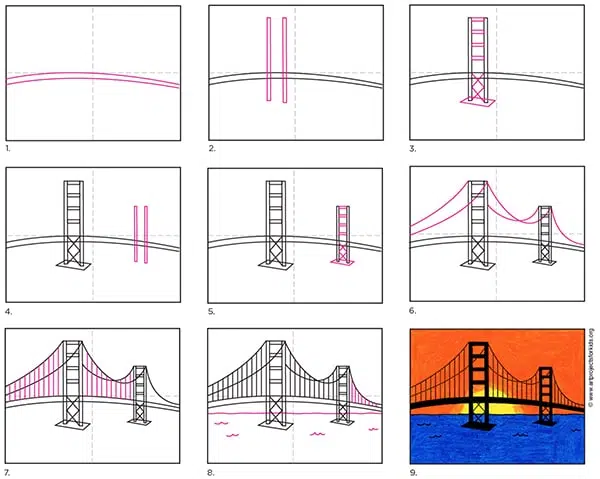 730+ Pencil Drawing A Bridge Stock Photos, Pictures & Royalty-Free Images -  iStock