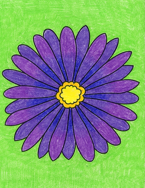 flower pictures to draw