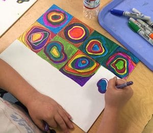 Kandinsky Art Project: Make a Tree Collage Tutorial Video