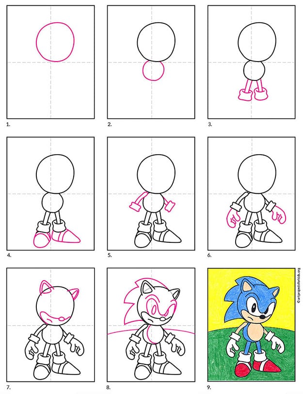 Stunning Info About How To Draw Sonic Tutorial - Placemost