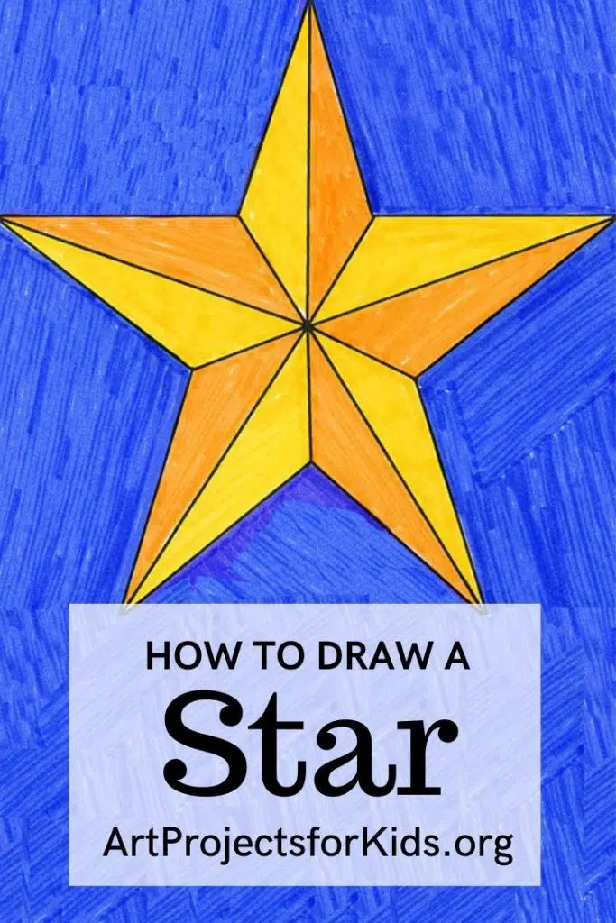 How to Draw a Star art project