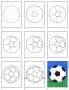 Easy How to Draw a Soccer Ball Tutorial and Soccer Ball Tutorial