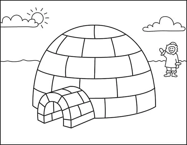 420 Drawing Of The An Igloo Stock Photos Pictures  RoyaltyFree Images   iStock