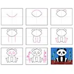 drawing ideas panda