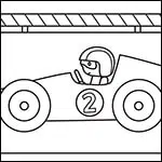 Easy How to Draw a Police Car Tutorial Video and Coloring Page
