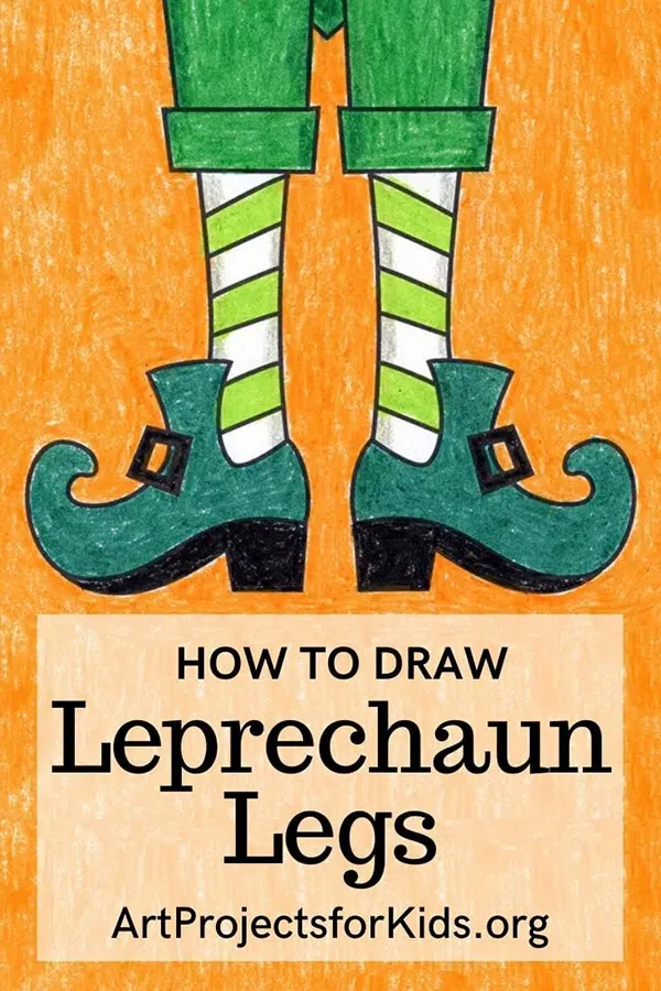 Draw Leprechaun Feet Pinterest.jpeg — Activity Craft Holidays, Kids, Tips