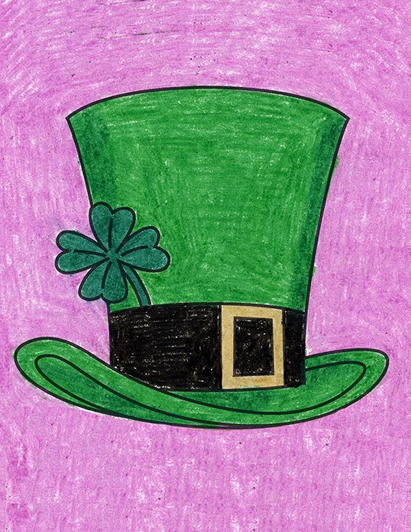 leprechaun hat coloring