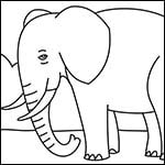 Elephant Color 150 – Activity Craft Holidays, Kids, Tips