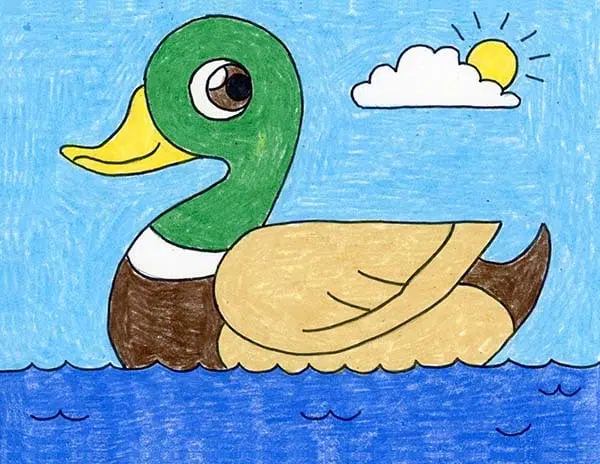 How to Draw a Duck.jpg – Activity Craft Holidays, Kids, Tips