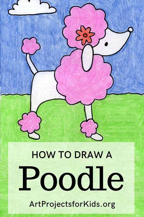 How to Draw a Poodle Pin – Activity Craft Holidays, Kids, Tips