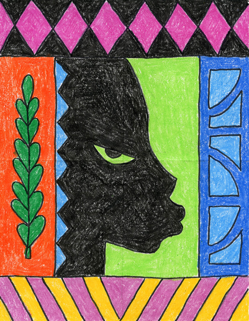 Black History Month: A Lois Mailou Jones Video Art Lesson and Coloring Page