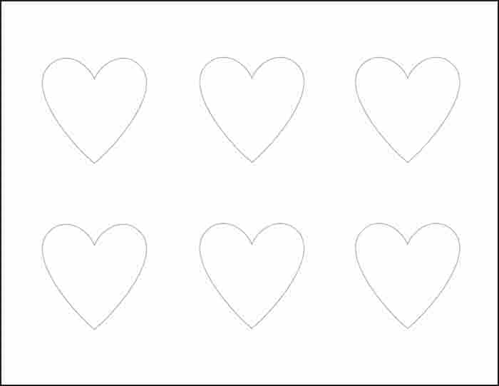 A Heart Coloring page, available as a free download.