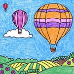 Hot Air Balloon 150 — Activity Craft Holidays, Kids, Tips