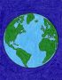 Easy How to Draw the Earth Tutorial and Earth Coloring Page