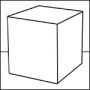 Easy How to Draw a Cube Tutorial and Cube Coloring Page