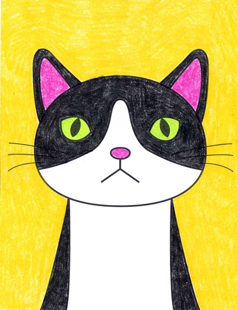 Cat drawing series 3 by John Graham-saigonsouth.com.vn
