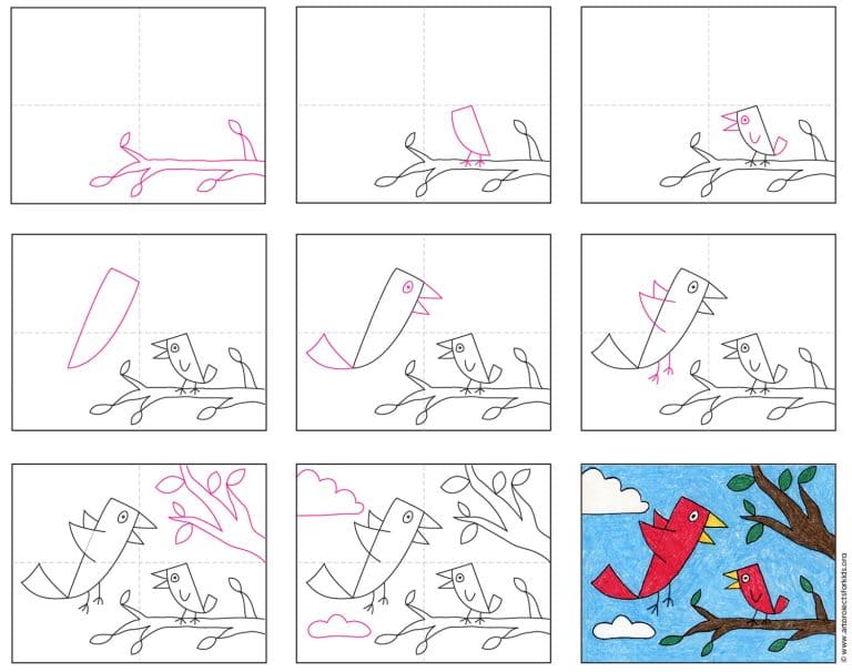 Mothers-Day-Drawing-Ideas-diagram