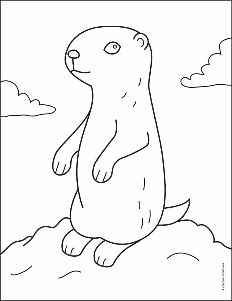 coloring pages prairie