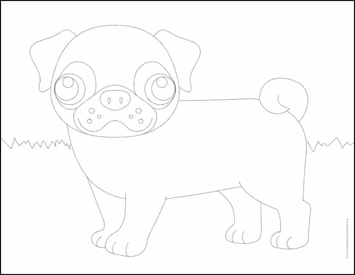 Pug Tracing page, available as a free download.