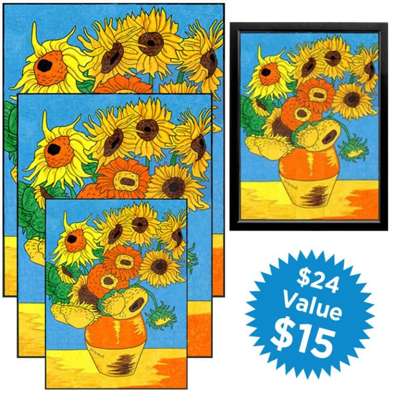 Van Gogh Sunflower Bundle