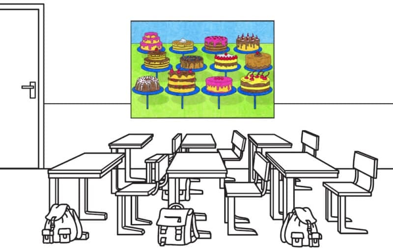Thiebaud Cake Mural - Image 2