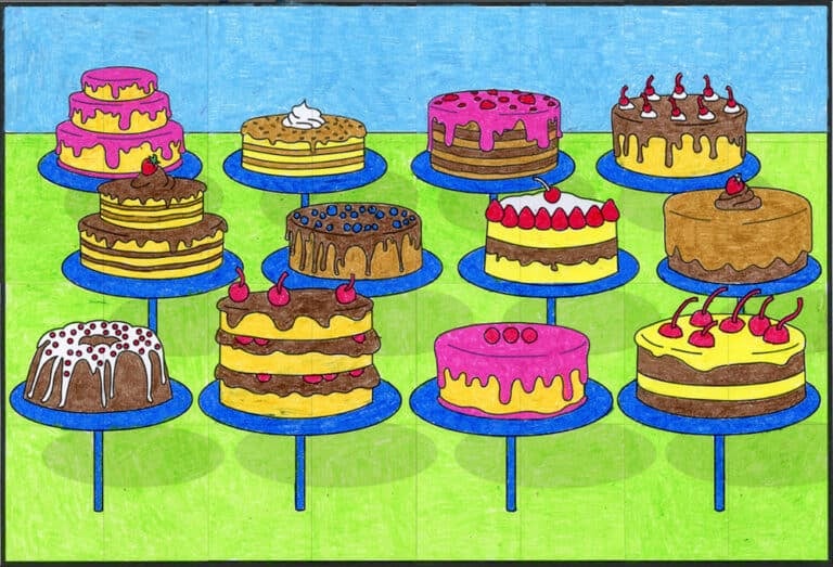 Thiebaud Cake Mural