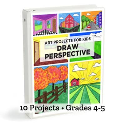 Easy Perspective Drawing Projects for Kids: 10 Open-and-Go Lessons