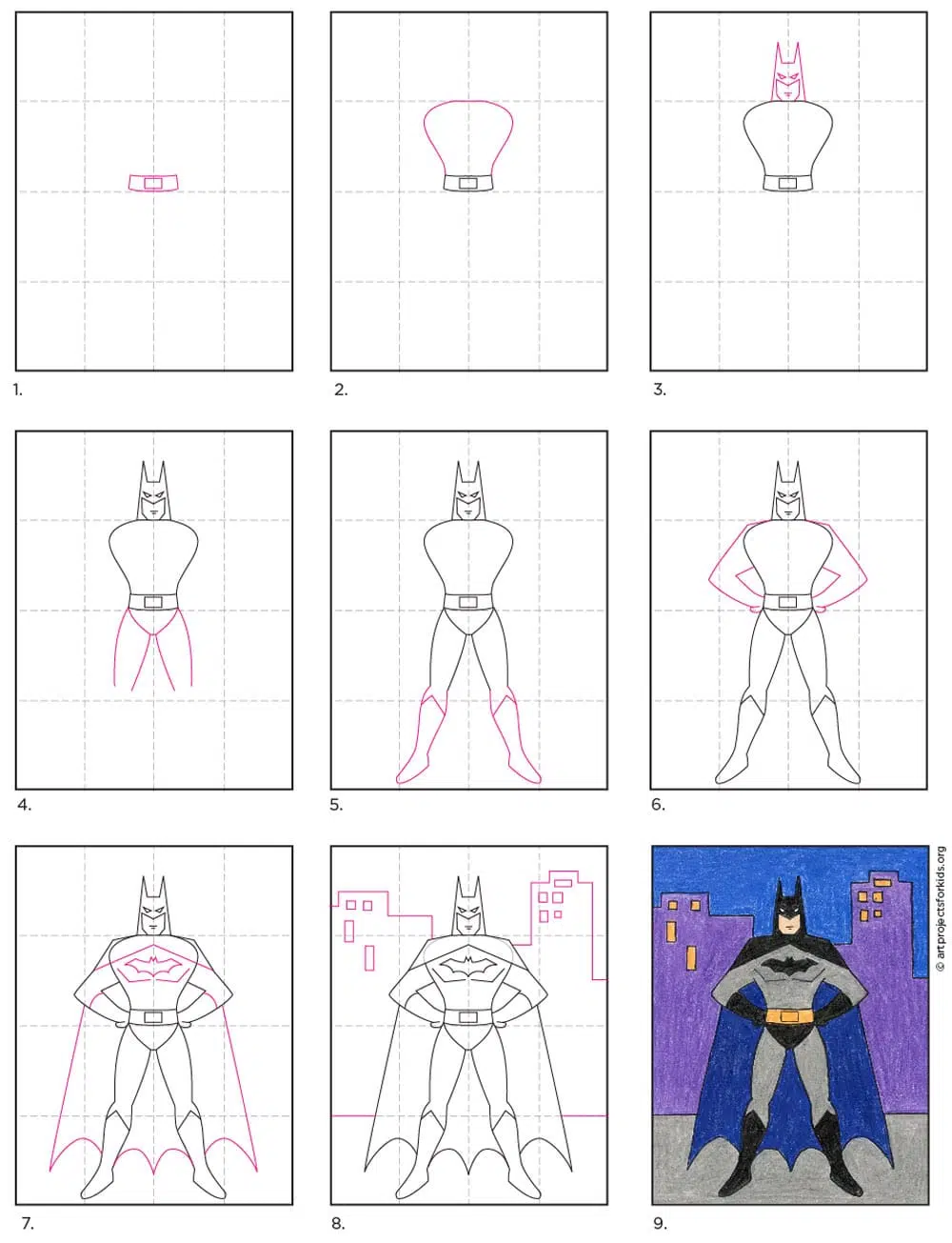 How to Draw Batman diagram.jpg