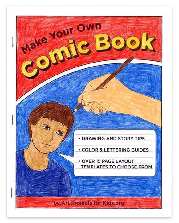 How to Make a Comic Book guide, available for purchase.