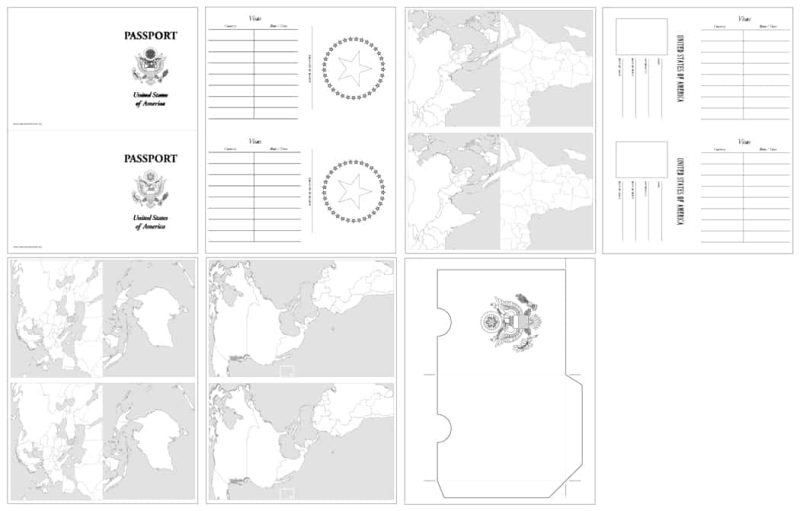 How to Make a Pretend Passport Tutorial Video · Art Projects for Kids