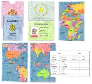 How to Make a Pretend Passport Tutorial Video · Art Projects for Kids